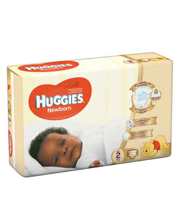 Huggies newborn size 2 6*32's